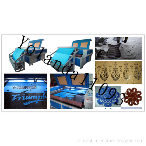 Clothing/Apparel/Garment Laser Cutting Machine with Auto Feeder